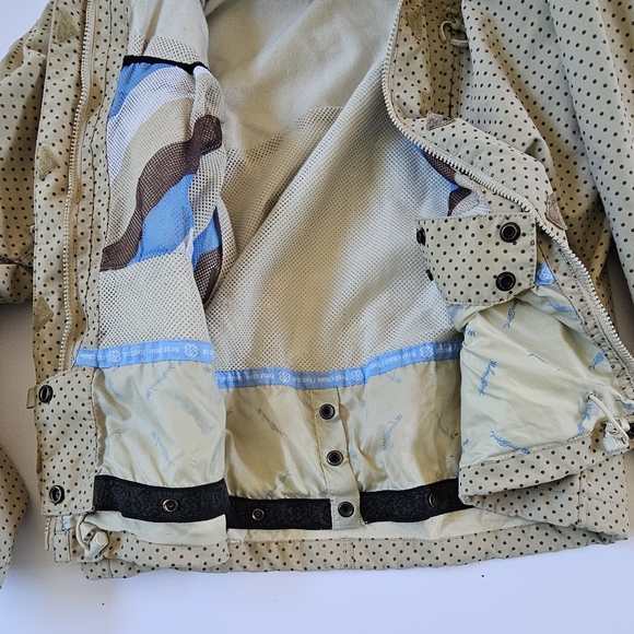 Special Blend Cirrus Group 10k Snowboard Ski Jacket Men's M Beige with Brown - Picture 7 of 15